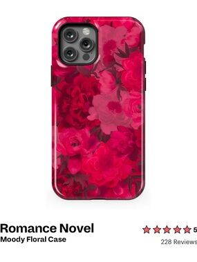 iPhone 12 floral Casely phone case